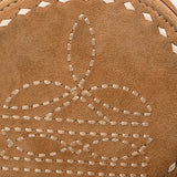 American Darling Suede Bag Genuine Leather Canteen