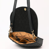 American Darling Crossbody Hand-Curved Genuine Leather Women Bag Western Handbag Purse | for Cute