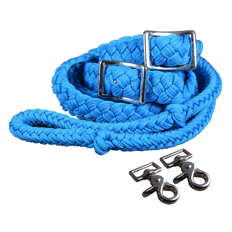 Metal snap hooks with rectangular slots - Bar H Equine