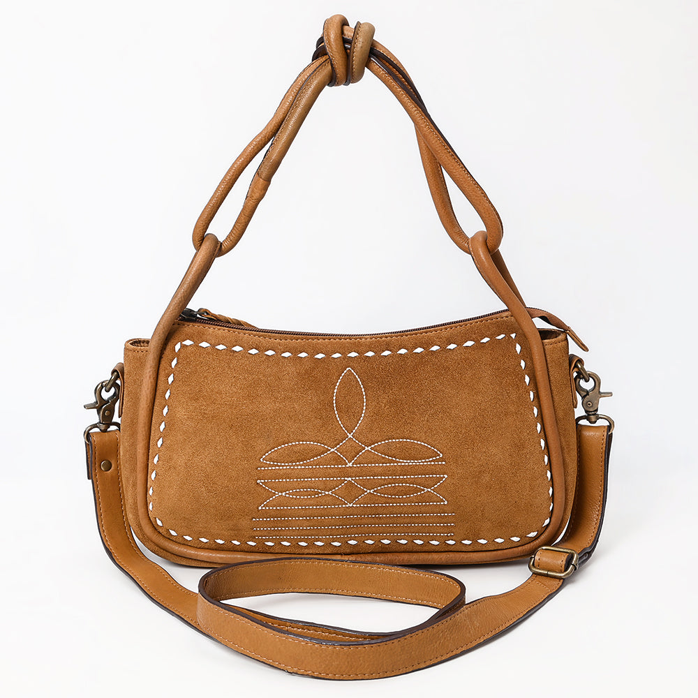 American Darling Crossbody Suede Full Grain Genuine Western Leather Women Bag | Handbag Purse for Cute