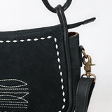 American Darling Crossbody Suede Full Grain Genuine Western Leather Women Bag | Handbag Purse for Cute