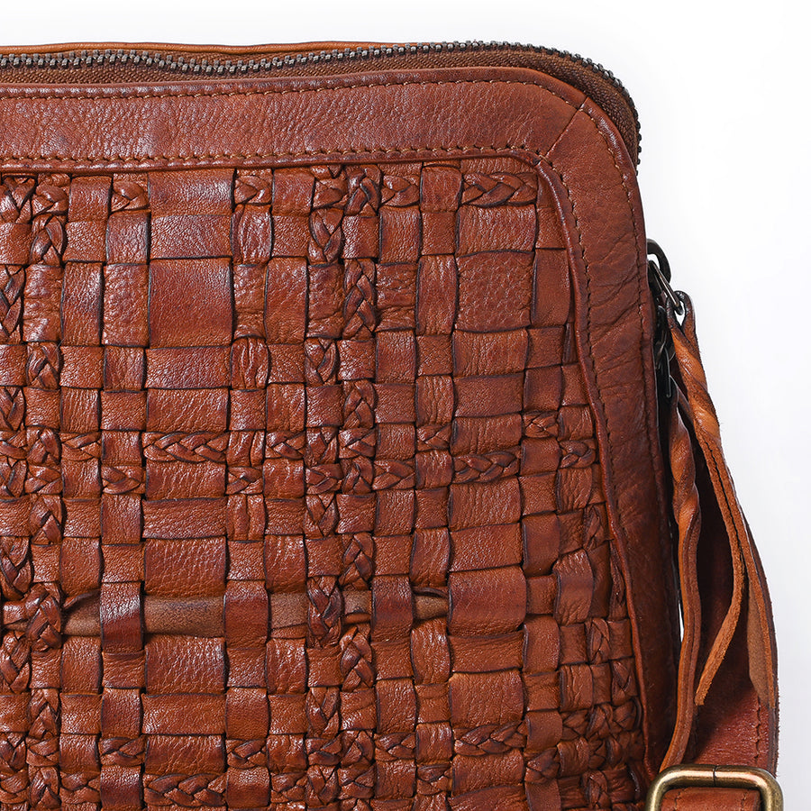 Spaghetti Western Crossbody Genuine Leather women bag handbag purse