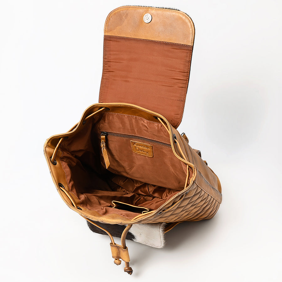 American Darling Backpack Hair On Genuine Leather Western Women Bag Handbag Purse | for Laptop School