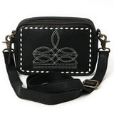 American Darling Camera Bag Genuine Western Leather Women | Handbag Handmade Shoulder for Suede Festival