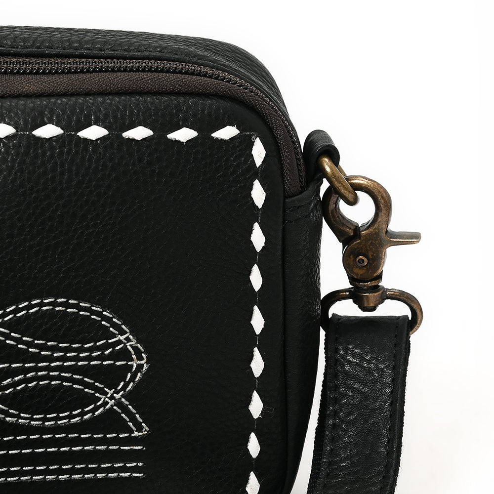 American Darling Camera Bag Genuine Western Leather Women | Handbag Handmade Shoulder for Suede Festival