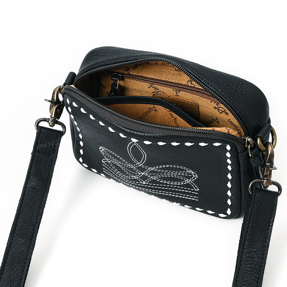 American Darling Camera Bag Genuine Western Leather Women | Handbag Handmade Shoulder for Suede Festival