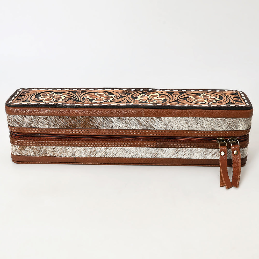 American Darling Jewelry Case Hand Tooled Genuine Leather Women's Bag Western Handbag Purse | Organizer for Women Travel