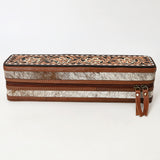 American Darling Jewelry Case Hand Tooled Genuine Leather Women's Bag Western Handbag Purse | Organizer for Women Travel