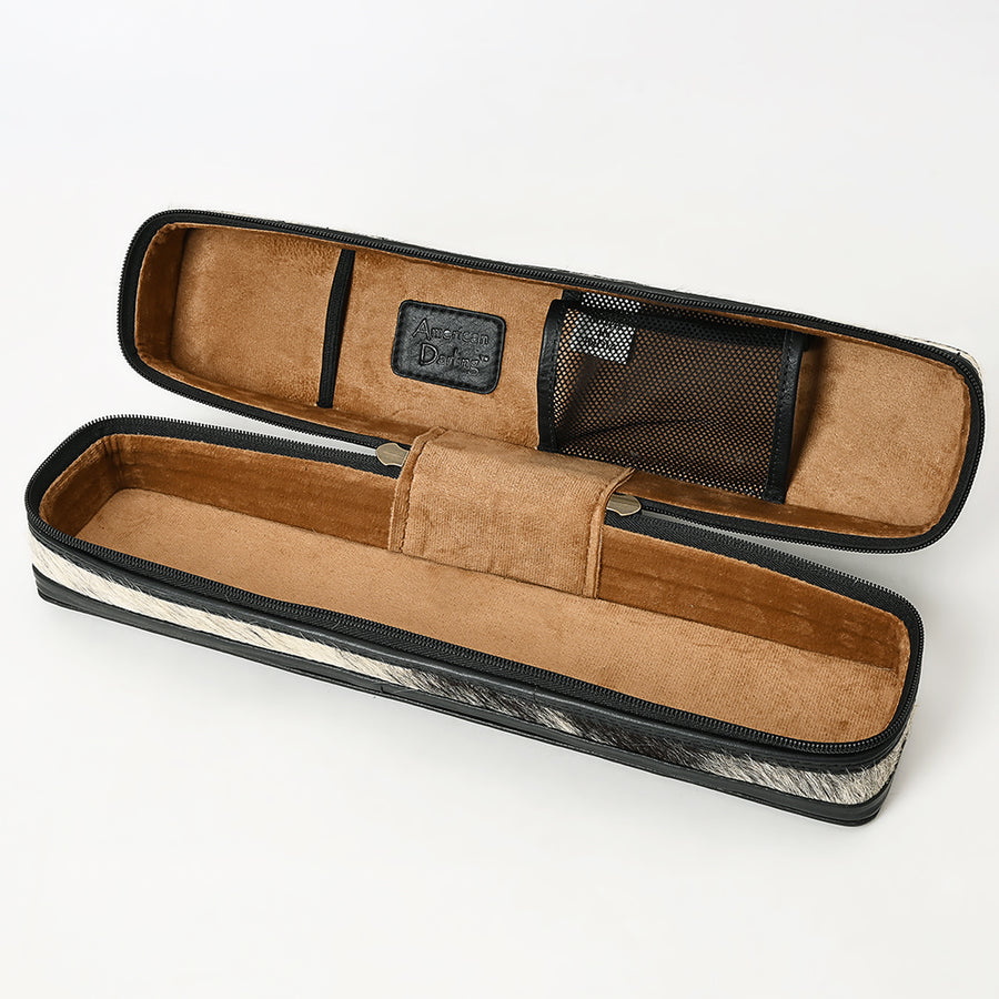 American Darling Hair accessories Bag Hair-On Cowhide Genuine Leather Western Organizer Travel Case with YKK Zipper