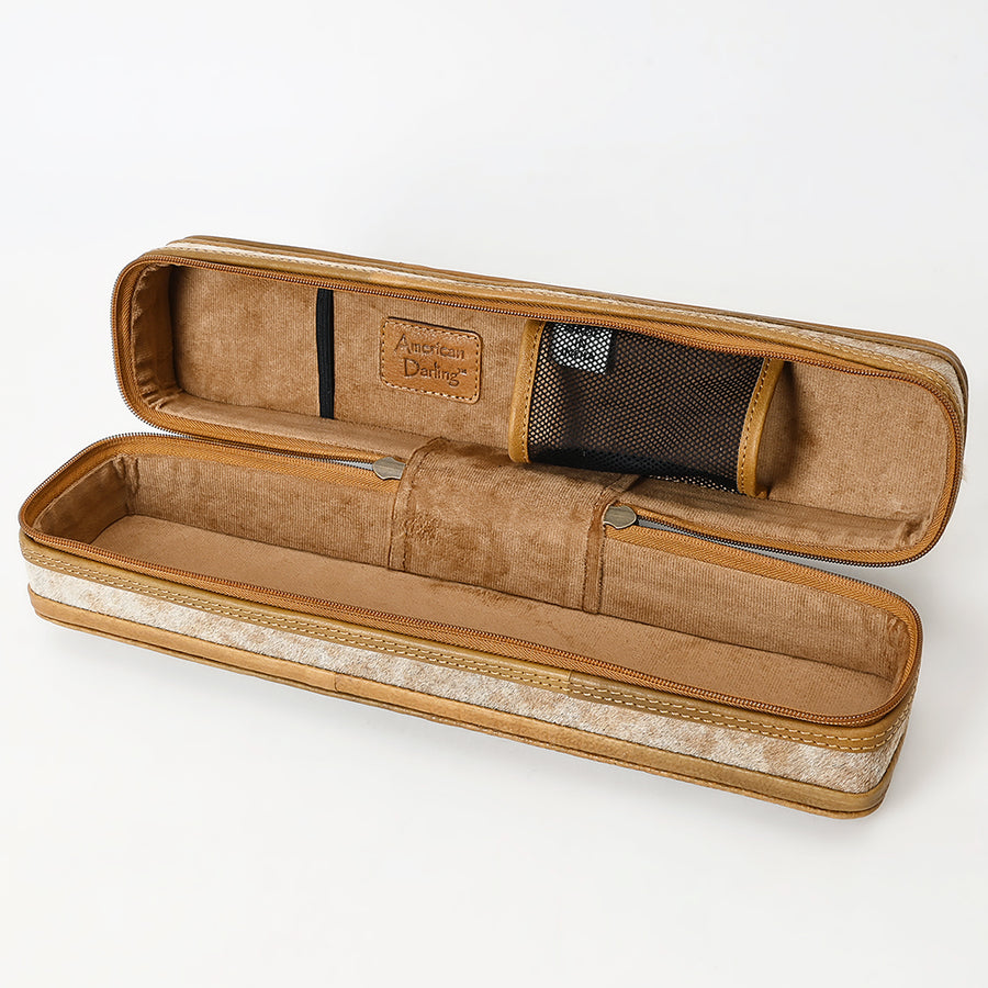 American Darling Hair-On Cowhide Genuine Leather Cross body Bag Western Style Organizer Travel Case with YKK Zipper