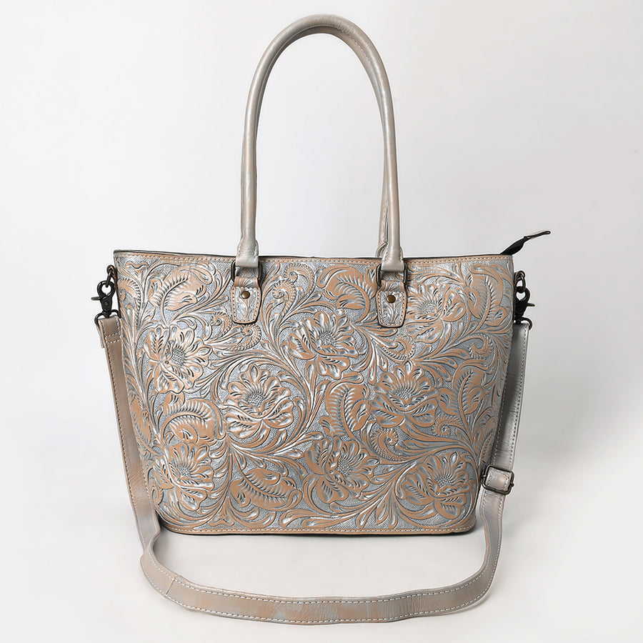 American Darling Western Tote Bag – Genuine Leather Hand-Tooled Design, Spacious Everyday Tote, Premium Craftsmanship & Durable Build
