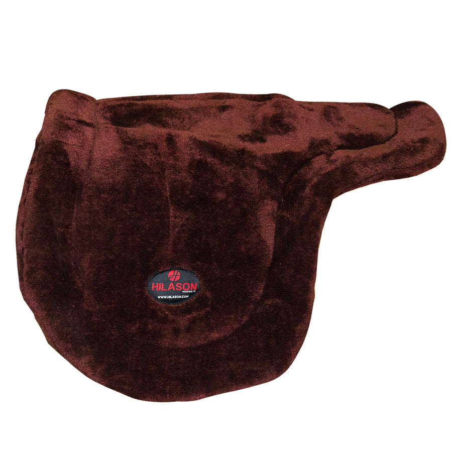 HILASON Western Endurance All Purpose Horse Fleece Saddle Pad Brown - Uhorse