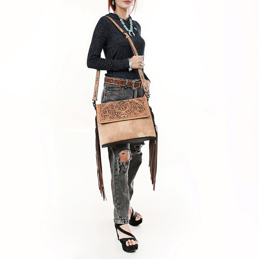 OHLAY Cross Body Genuine Leather women bag western SKBZ160