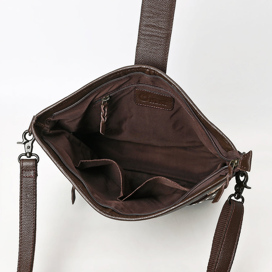 OHLAY Large Crossbody Genuine Leather women bag western SKBZ168