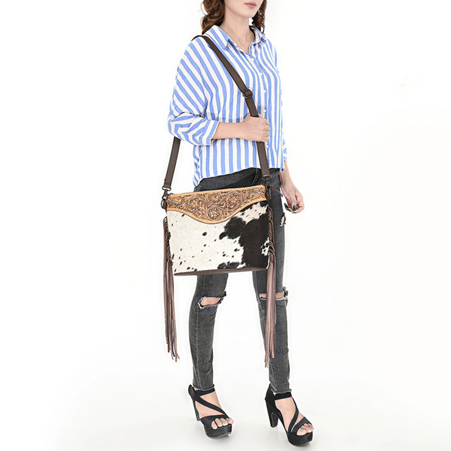 OHLAY Cross Body Genuine Leather women bag western SKBZ171