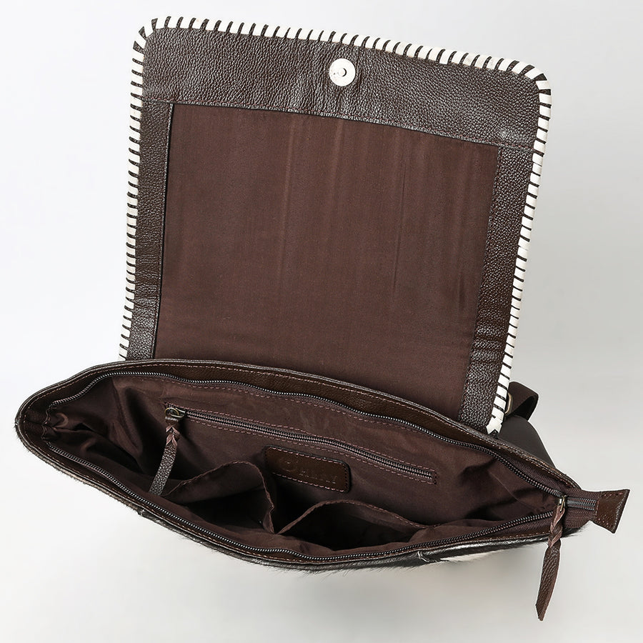 OHLAY Backpack Genuine Leather women bag western SKBZ172