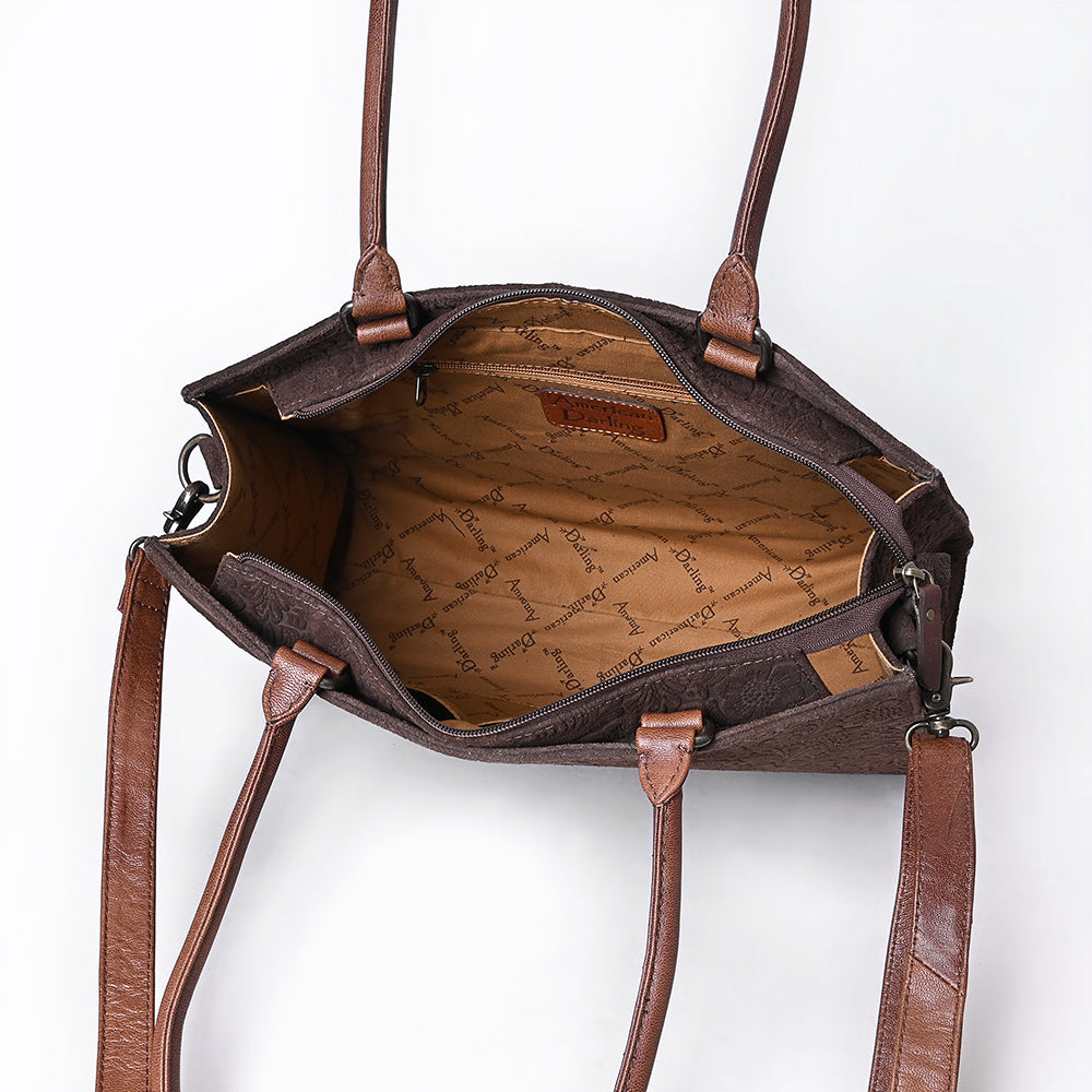 American Darling Tote Genuine Leather Women Bag Western Handbag Purse