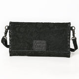 American Darling Clutch Embossed Genuine Leather Women Bag Western Handbag Purse