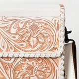 American Darling Crossbody Beautifully Hand Tooled Genuine Leather Western Women Bag Handbag Purse |