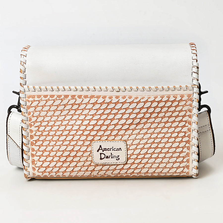American Darling Crossbody Beautifully Hand Tooled Genuine Leather Western Women Bag Handbag Purse