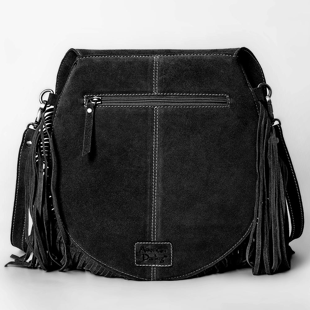 American Darling Crossbody Genuine Suede Leather women bag western handbag purse