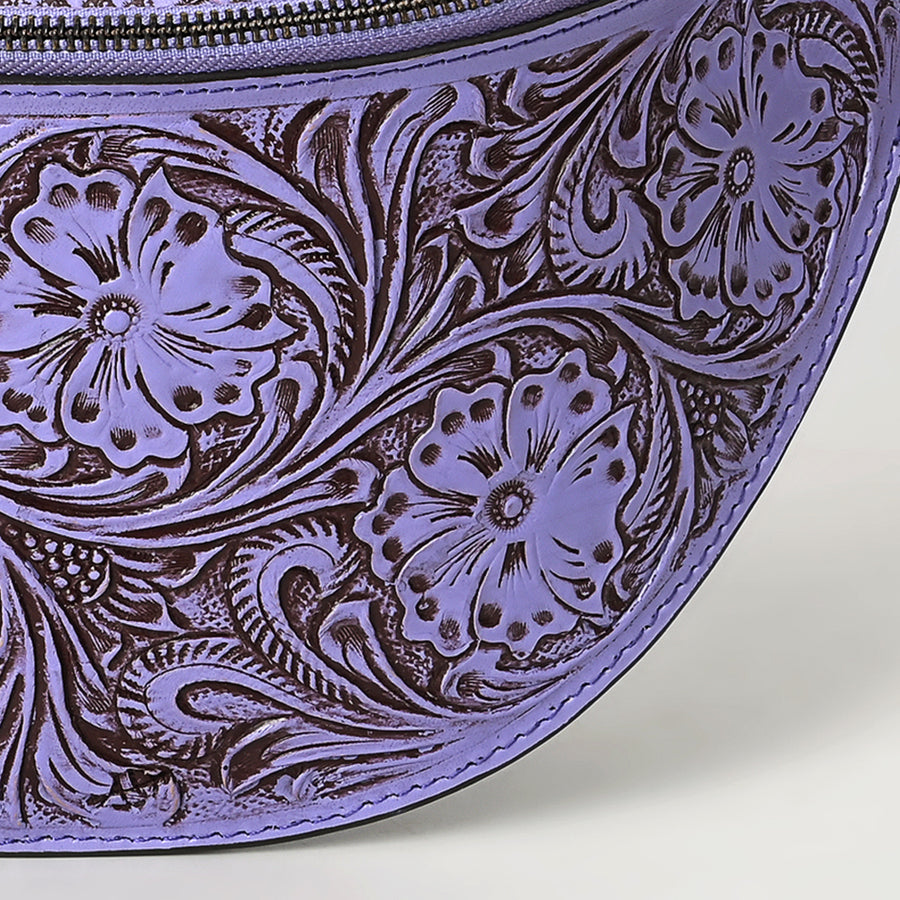 American Darling Fanny Pack Hand Tooled Genuine Western Leather Women Bag Handbag Purse