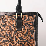 American Darling Hand Tooled Genuine Leather Tote Bag | Western Travel Bags College