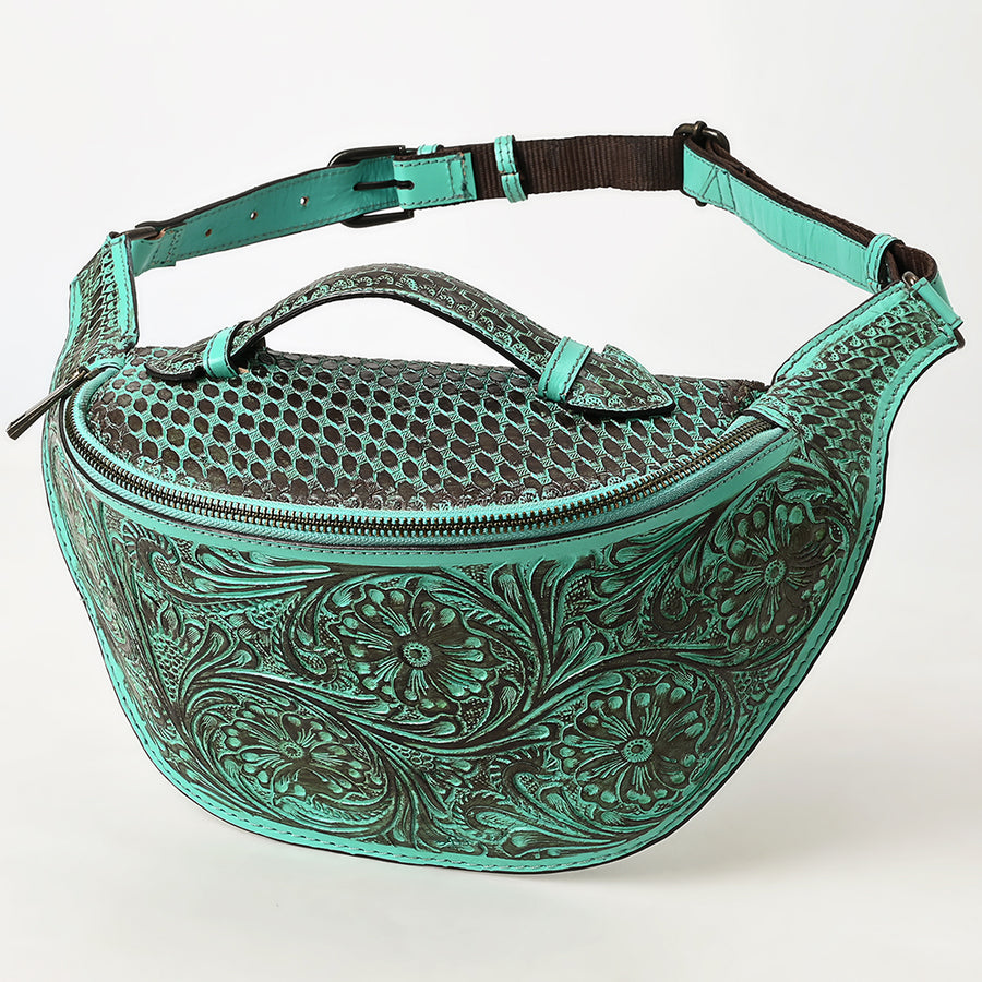 ADBGZ829 Fanny Pack Genuine Western Leather Women Bag - Uhorse