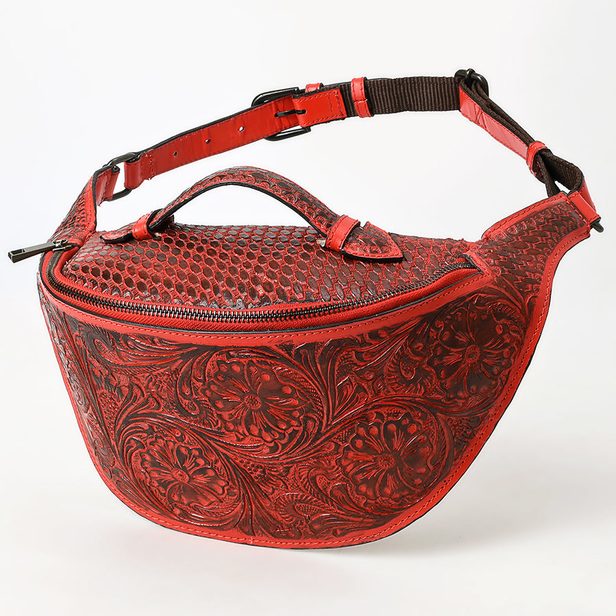 ADBGZ829 Fanny Pack Genuine Western Leather Women Bag - Uhorse