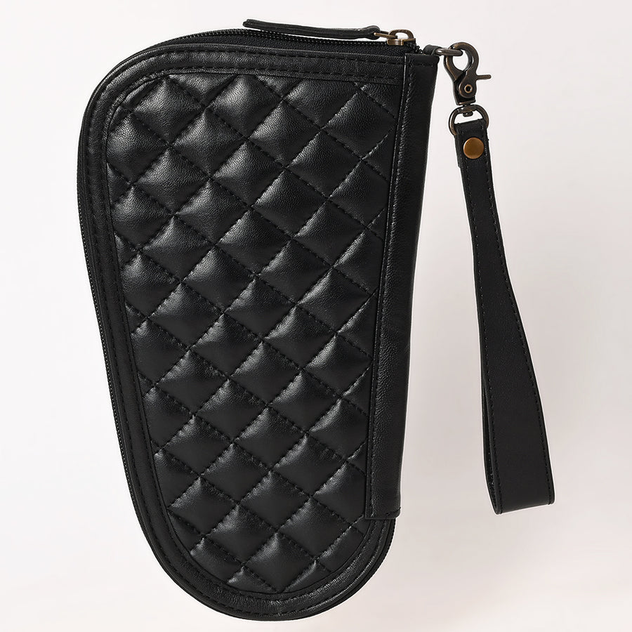 American Darling Gun Case Hair on Hand Tooled Genuine Leather Western Cases | Women Shotgun