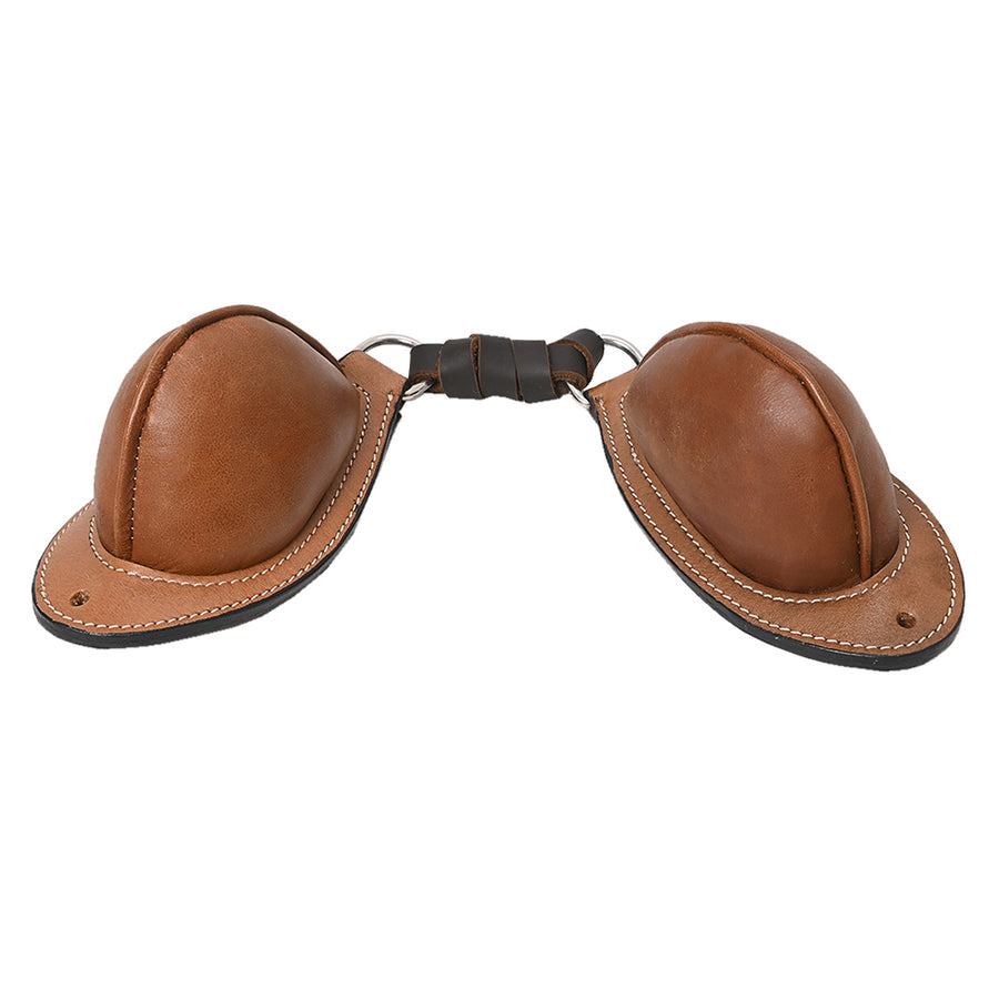 Hilason Horse Bucking Rolls Buck Roll Saddle Rodeo Roping Ranch Ride Brown - Uhorse