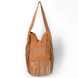 American Darling Large Crossbody Suede Genuine Leather Women Bag Western Handbag Purse