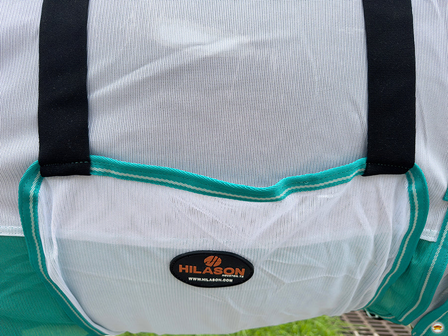 HILASON Horse Fly Sheet UV Protect Breathable Mesh Bug Mosquito Spring | Summer Horse Rug | Fly Rug