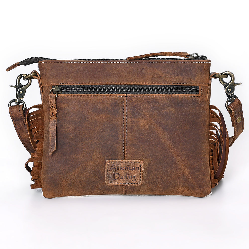 American Darling Cross Body Hair On Full Grain Genuine Leather Western Women Bag | Handbag Purse Bags for Cute