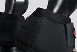 HILASON Ballistic Overreach Bell Boots for Horses Protective, Shock Absorbing, Durable & Comfortable Quick Wrap Hook Loop