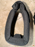 Large Hilason Horse No Turn Training Protective Shock Absorbing Bell Boots