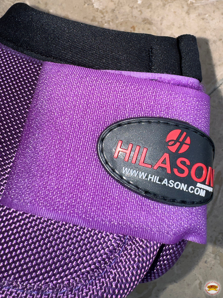 HILASON Ballistic Overreach Bell Boots for Horses Protective, Shock Absorbing, Durable & Comfortable Quick Wrap Hook Loop
