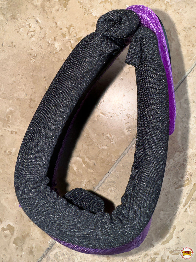 HILASON Ballistic Overreach Bell Boots for Horses Protective, Shock Absorbing, Durable & Comfortable Quick Wrap Hook Loop