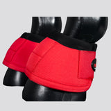 HILASON Ballistic Overreach Bell Boots for Horses Protective, Shock Absorbing, Durable & Comfortable Quick Wrap Hook Loop