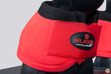 HILASON Ballistic Overreach Bell Boots for Horses Protective, Shock Absorbing, Durable & Comfortable Quick Wrap Hook Loop