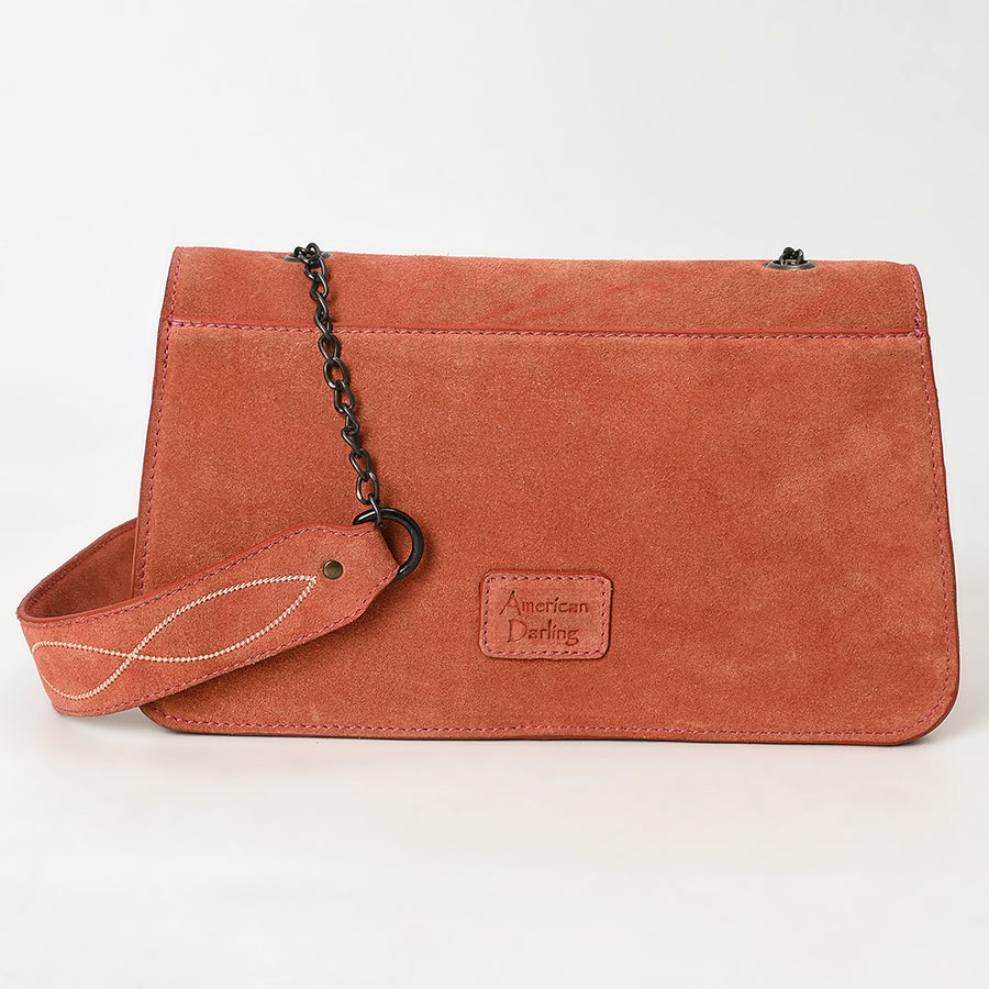 ADBGZX104C Genuine Suede Leather Western women bag