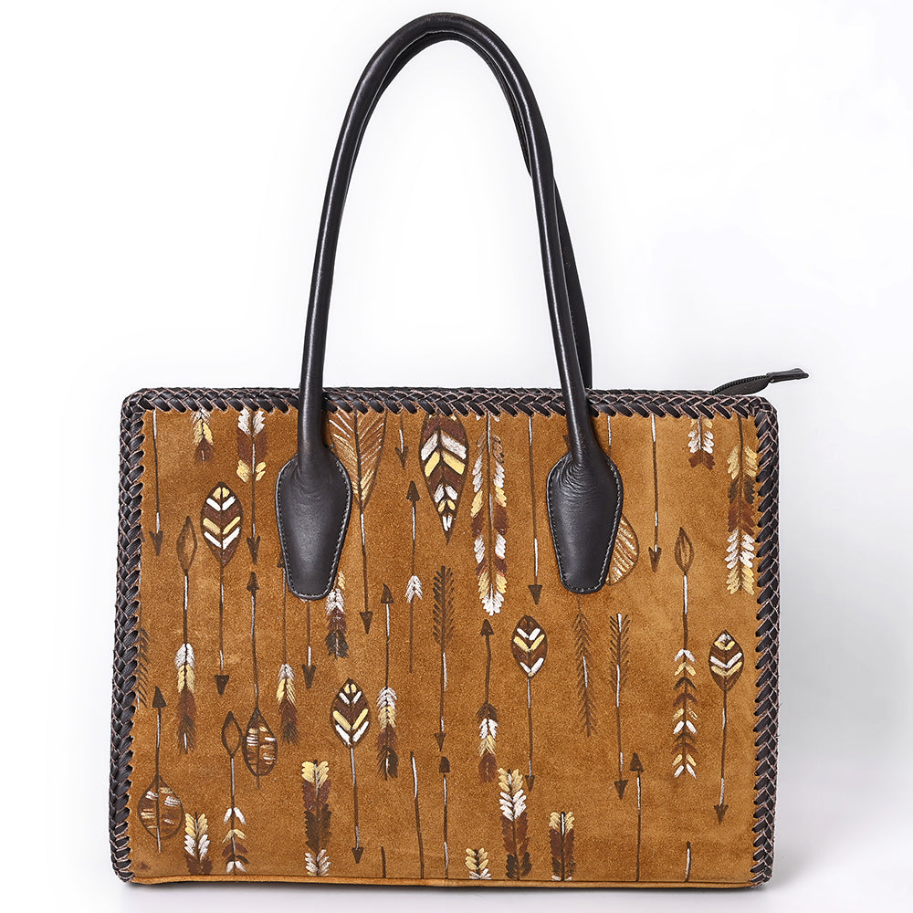 American Darling Tote Full Grain Genuine Western Leather Women Bag | Handbag Purse for Cute