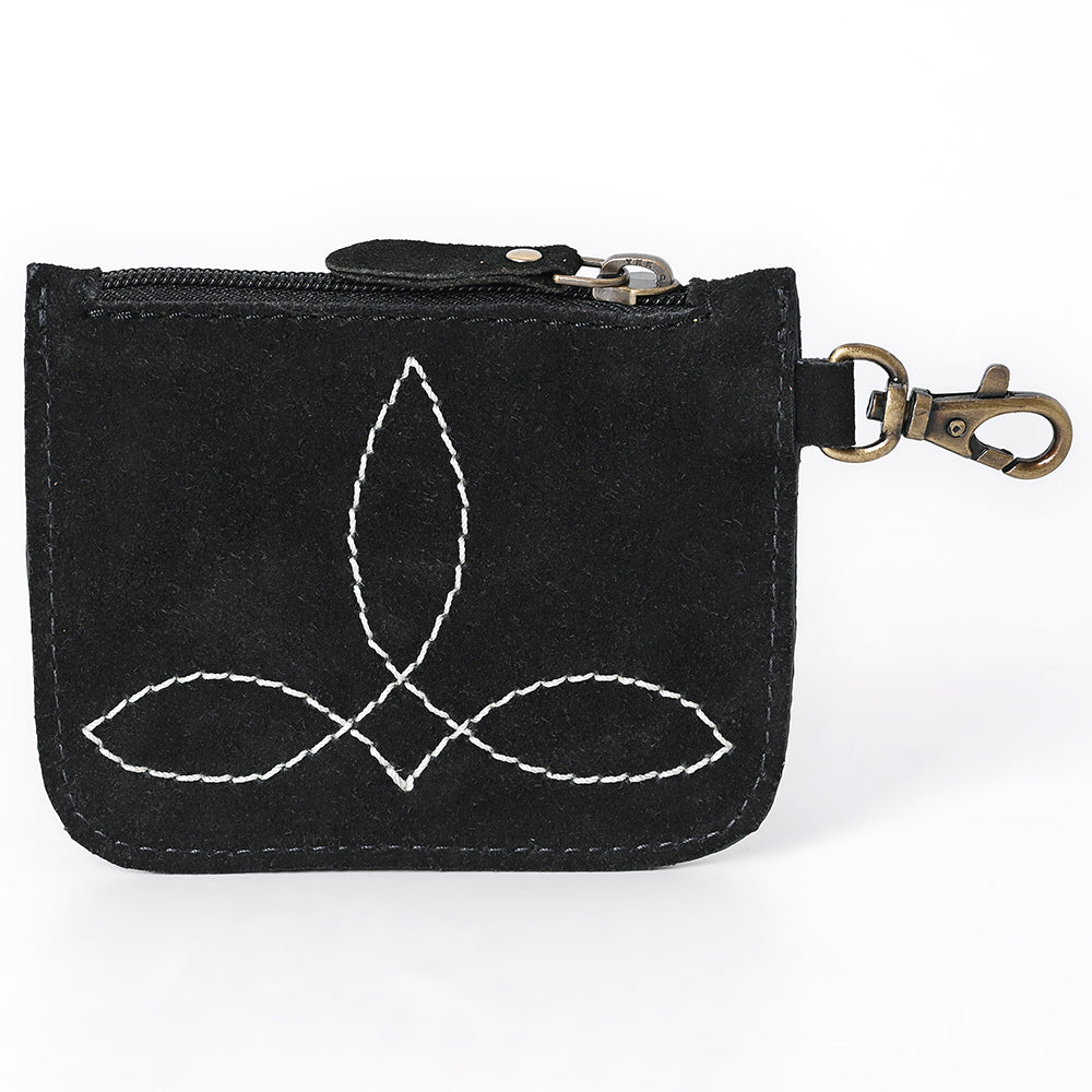 American Darling Coin Purse Hand Tooled Genuine Leather Women Bag Western Handbag |