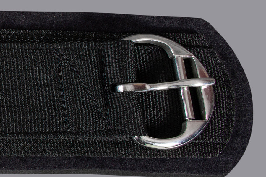 HILASON Western Horse Saddle Girth Anti-Slip Grip Neoprene Cinch Black