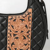 American Darling Hobo Hand Tooled Genuine Leather Women Bag Western Handbag Purse