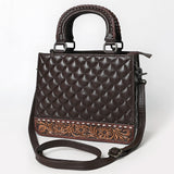 American Darling Crossbody Hand Tooled Genuine Leather Women Bag Western Handbag Purse