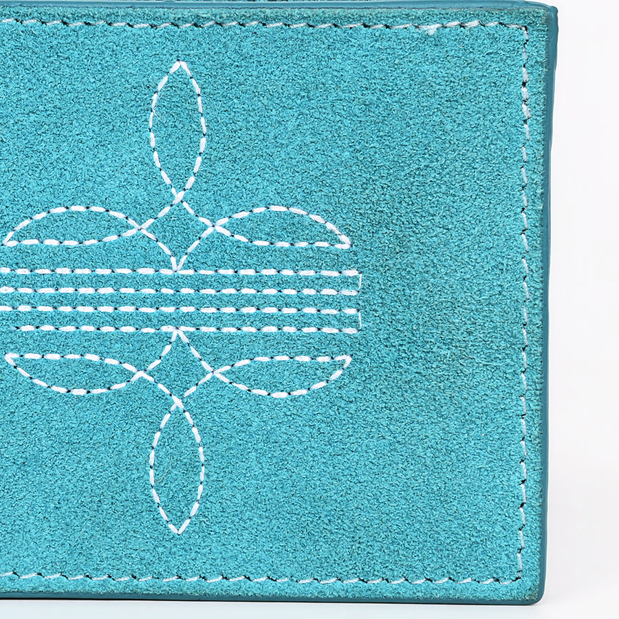 American Darling Wallet Suede Genuine Leather women bag western handbag purse