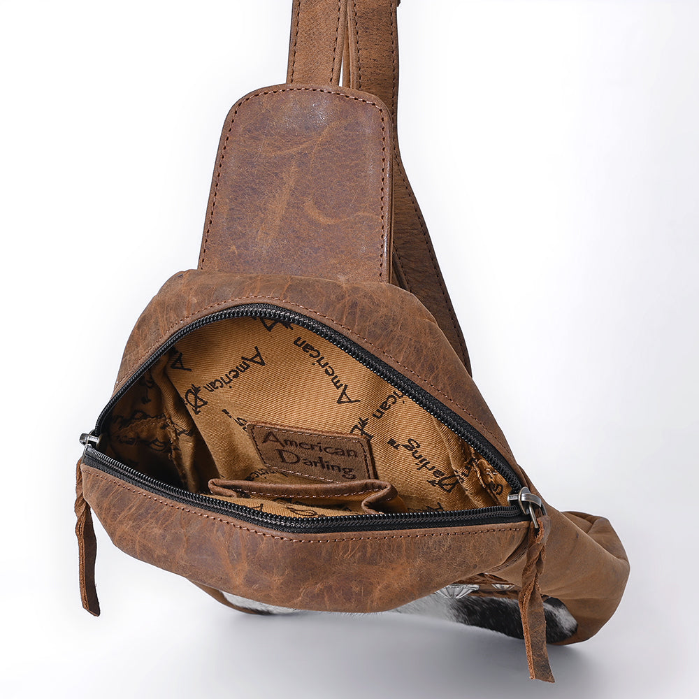 American Darling Sling Hair-On Genuine Leather Women Bag Western Handbag Purse |