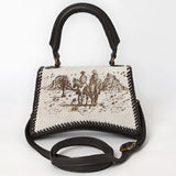 American Darling Crossbody Hair-On Genuine Leather Women Bag Western Handbag Purse