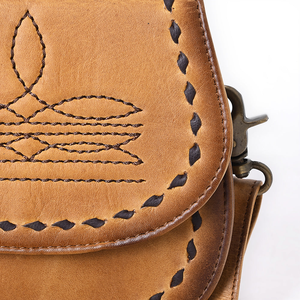 American Darling Crossbody Genuine Leather women bag western handbag purse